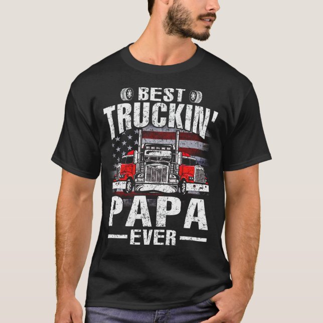 Papa-Ever-USA-T - Shirt Pater (Vorderseite)