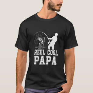 Papa Fish Cool Papa Fish Papa Dadd Papa T-Shirt