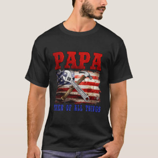 Papa Fixer aller Dinge Tools Vater Väter Day Han T-Shirt