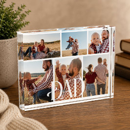 Papa Foto-Collage Fotoblock