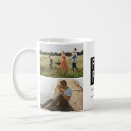 Papa-Fotocollage-Tasse des Vaters Kaffeetasse