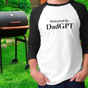 Papa Geburtstag Lustig Angetrieben Von PapaGPT Ai  T-Shirt