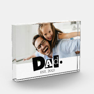 Papa Gegründetes Jahr Benutzerdefiniertes Foto Dad