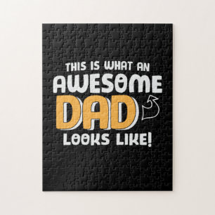 Papa-Geschenk So sieht ein großartiger Vater aus Puzzle