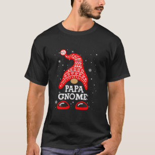 Papa Gnom Lustiger Weihnachten passend Familie Gru T-Shirt