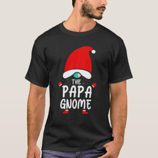 Papa Gnome Niedlich Funny Christmas Pajama Matchin T-Shirt