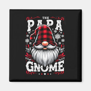 Papa Gnome passt Familie Weihnachten Pajama Magnet