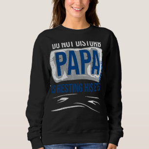 Papa Grandpa Vater Jokes Daddy Vater Großvater Da Sweatshirt