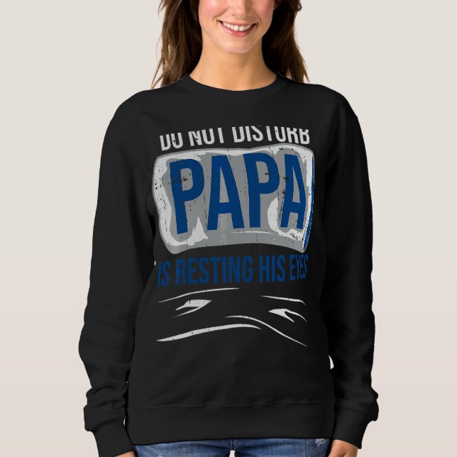 Papa Grandpa Vater Jokes Daddy Vater Großvater Da Sweatshirt (Vorderseite)