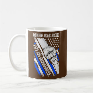 Papa Grandtochter Unbreakable Bond USA Flag Kaffeetasse
