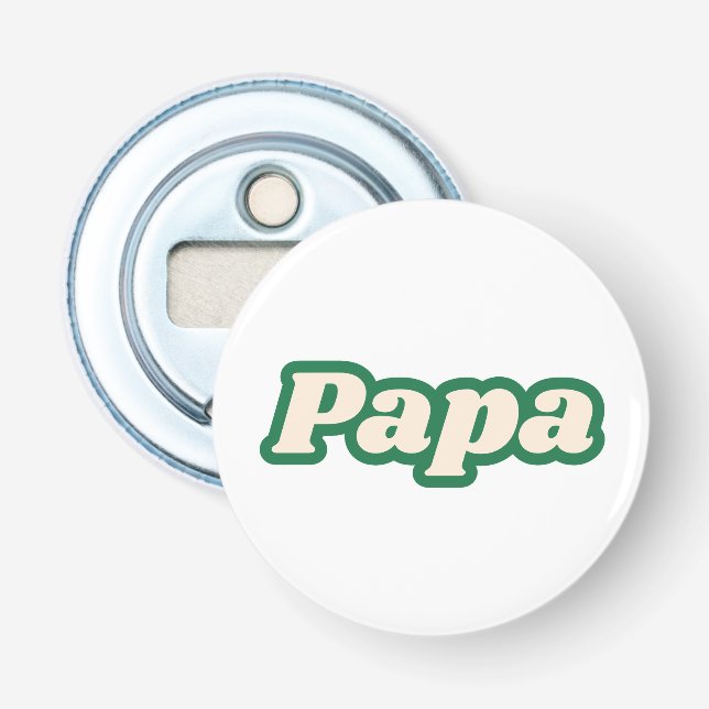 Papa | Großvater, Vater Flaschenöffner (Vorderseite)
