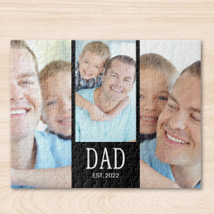 Papa hat 3 Foto-Puzzle eingerichtet Puzzle