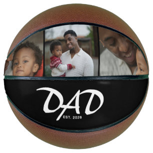 Papa hat Bold Black 3 Foto gegründet Basketball