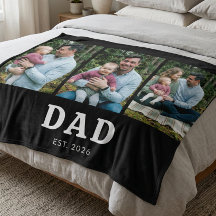 Papa hat Bold Modern Black 3 Foto gegründet