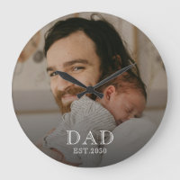 Papa hat das weiße Foto gegründet