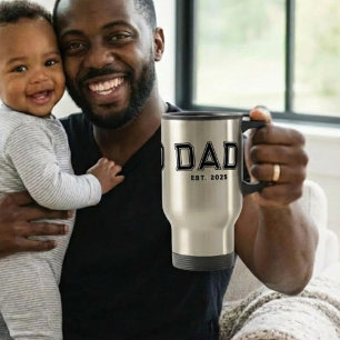 Papa hat ein kühnes schwarzes Jahr Papa-Geschenk g Reisebecher