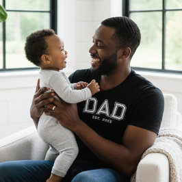 Papa hat ein kühnes weißes Jahr neu Papa-Geschenk  T-Shirt
