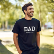 Papa hat einfache moderne schwarze Typografie eing