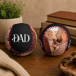 Papa hat es geschafft Foto Baseball