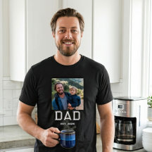 Papa hat fette Typografie-Foto eingerichtet