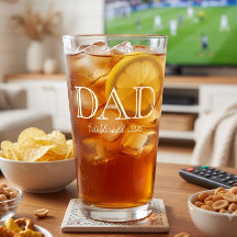 Papa hat fette weiße Schrift schwarzes Bier etabli