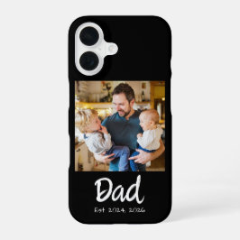 Papa hat Foto gegründet iPhone 16 Hülle