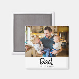 Papa hat Foto gegründet Magnet