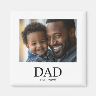 Papa hat Foto-Geschenk gegründet  Magnet