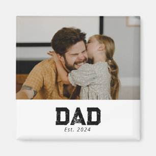 Papa hat Foto-Geschenk gegründet Magnet