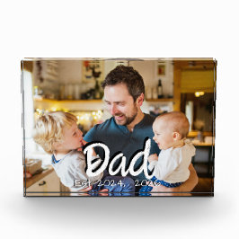 Papa hat gegründet Foto Schwarz Weiß