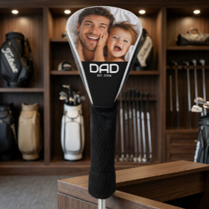 Papa hat modernes fettes Foto gegründet Golf Headcover