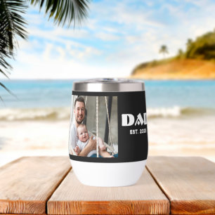 Papa hat mutig Foto gegründet