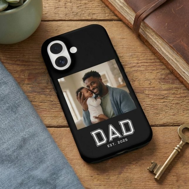 Papa hat mutig schwarzes Foto etabliert Case-Mate iPhone Hülle (Von Creator hochgeladen)