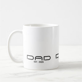 Papa hat neu Papa-Geschenk gegründet Kaffeetasse