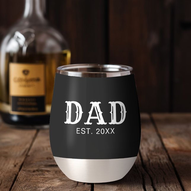 Papa hat neu Papa-Geschenk Schwarz Weiß (Von Creator hochgeladen)