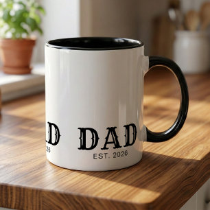 Papa hat neuen Papa-Geschenk gegründet Tasse