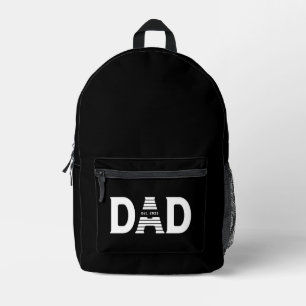 Papa hat neues Papa-Geschenk gegründet Bedruckter Rucksack