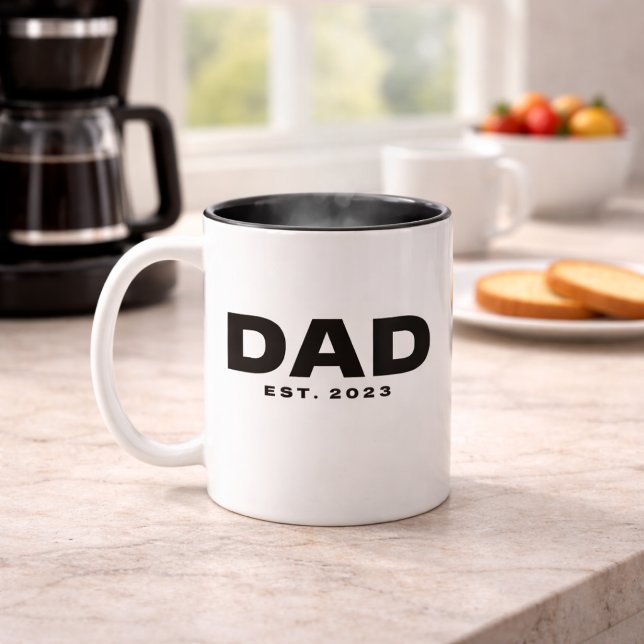 Papa hat neues Papa-Geschenk gegründet Tasse (Von Creator hochgeladen)