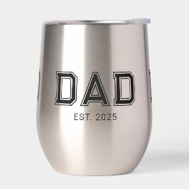 Papa hat neues Papa-Geschenk Thermal Wein gegründe