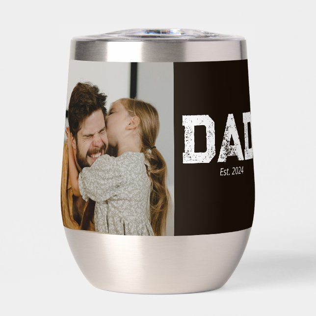 Papa hat Papa-Foto gegründet (Vorderseite)
