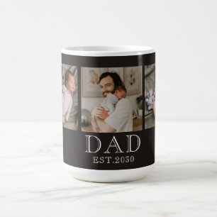 Papa hat Schwarz 3 Foto erstellt Kaffeetasse