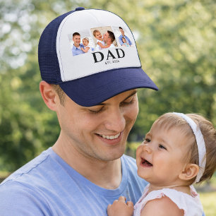 Papa hat Schwarz 3 Foto gegründet Truckerkappe