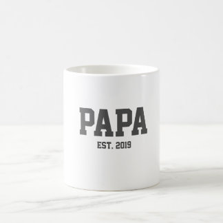 Papa hergestellte Tasse