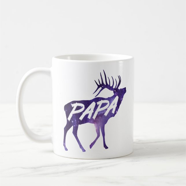 Papa Hirsch  Kaffeetasse (Links)