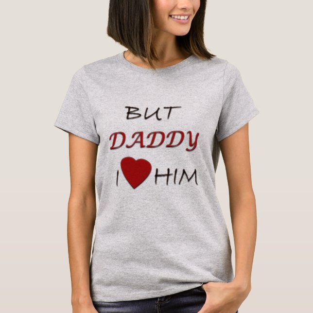 Papa I Liebe ihn T-Shirt (Vorderseite)