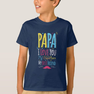 Papa I Liebe Sie T-Shirt