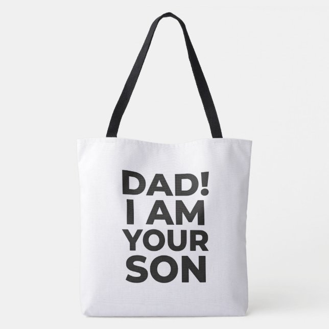 "PAPA! ICH BIN DEIN SOHN" ZITAT (Rückseite)