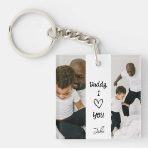 Papa, ich Liebe dich   Schlüsselanhänger personali