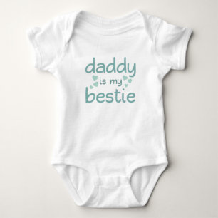 Papa ist mein Bestie // Neuartiger Vatertag Baby Strampler