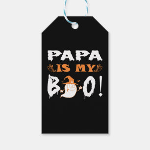Papa ist mein glückliches Halloween Geschenkanhänger
